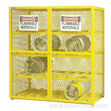 16 Gas cylinder storage cage